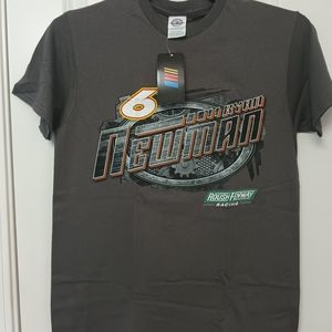 Ryan Newman #6 NASCAR T-shirt, men's small, grey